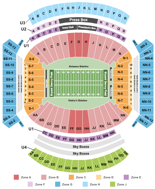 Alabama vs. Auburn Tickets November 28, 2020